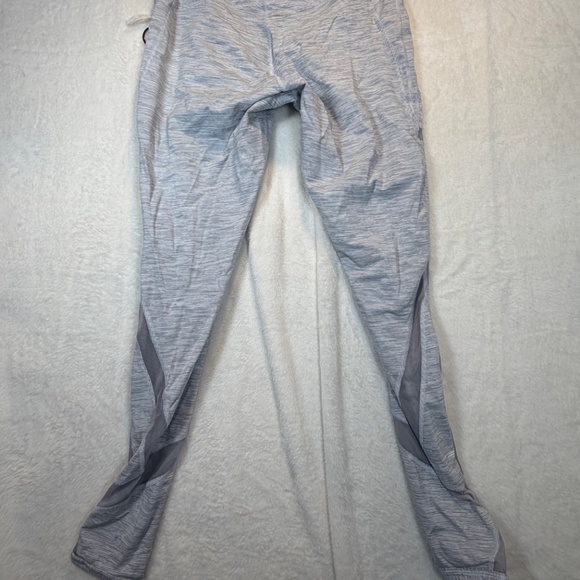 Lululemon Wunder Under HR Tight Mesh Womens Size 10 Grey High Rise Yoga Athletic - Picture 7 of 9